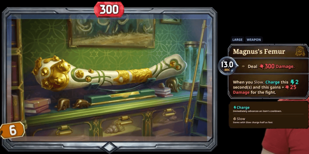 the bazaar magnus's femur