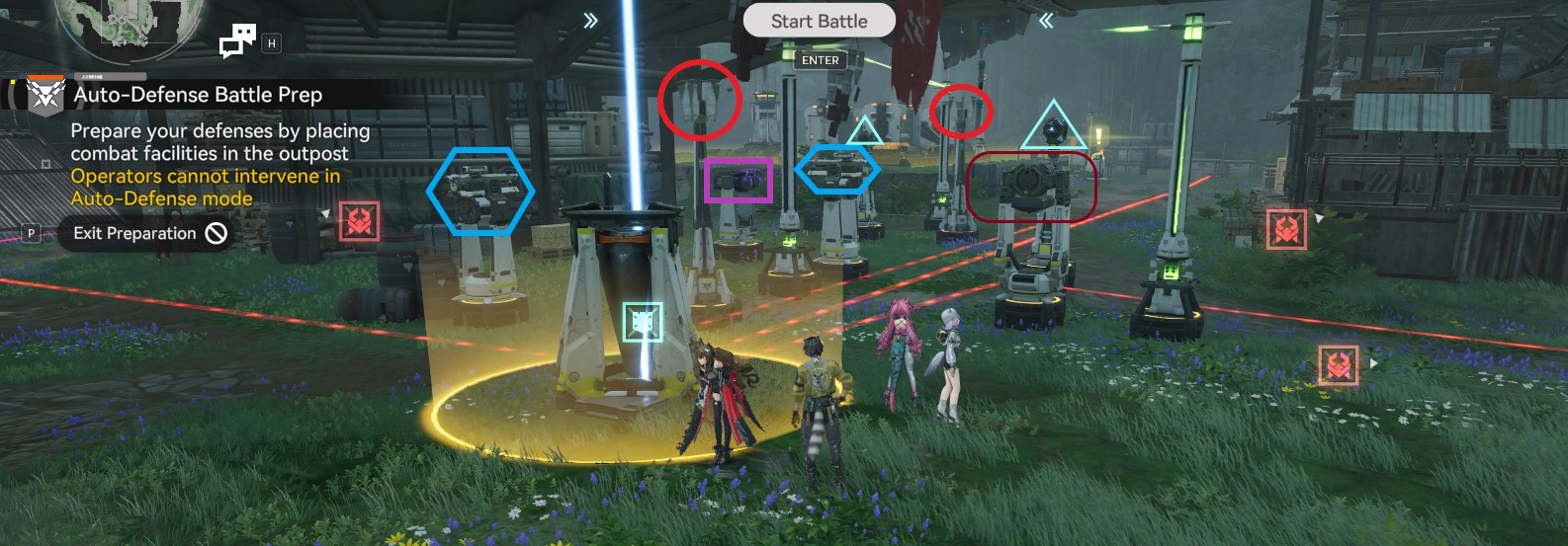 Strategically place towers on Chokepoints