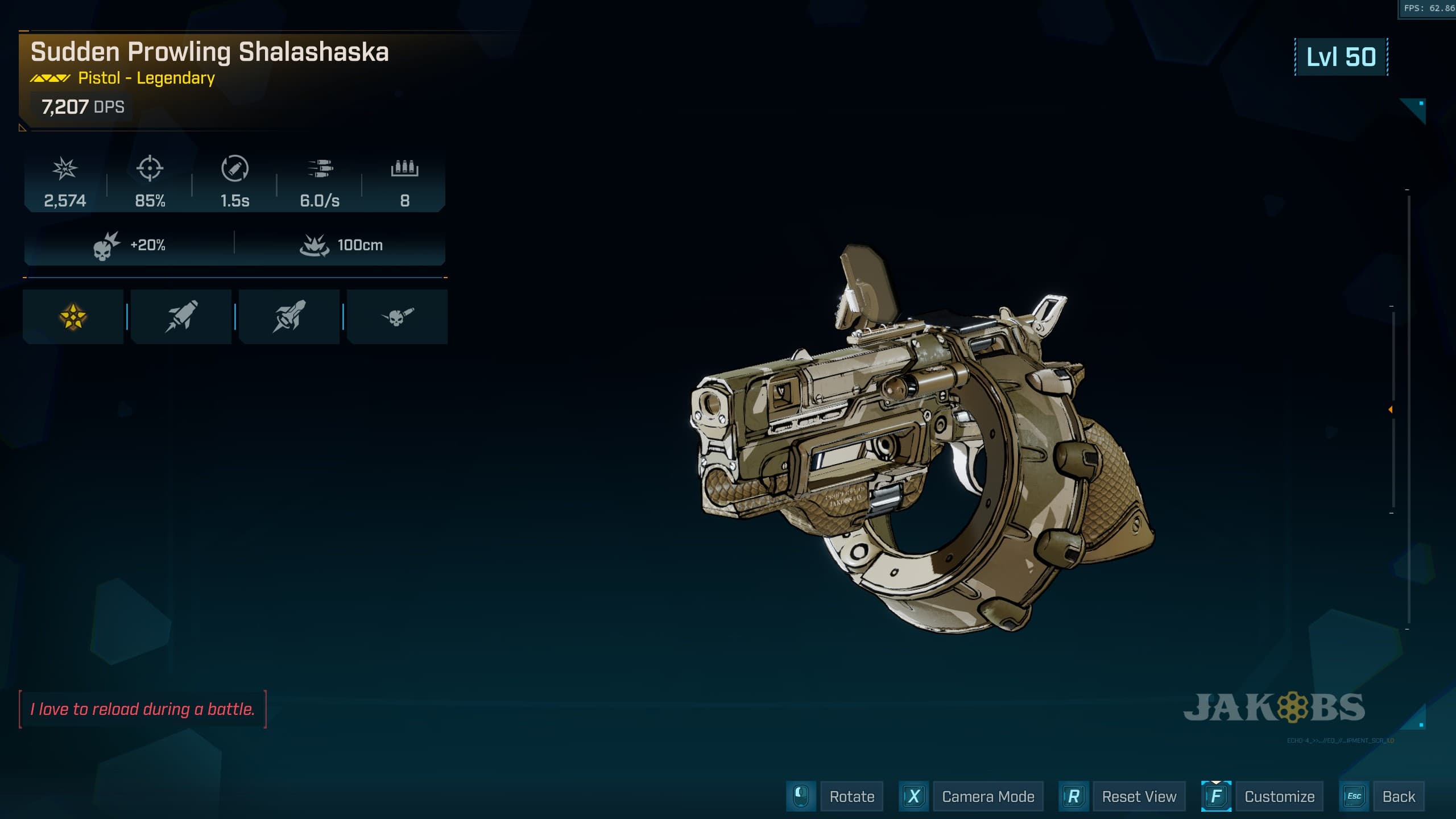 Shalashaska Item Inspect