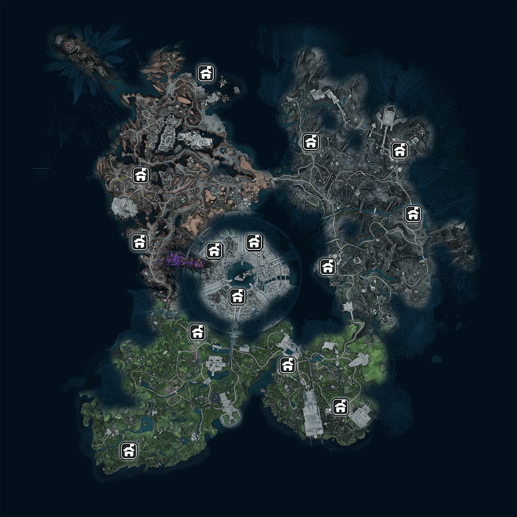 Safehouse Locations