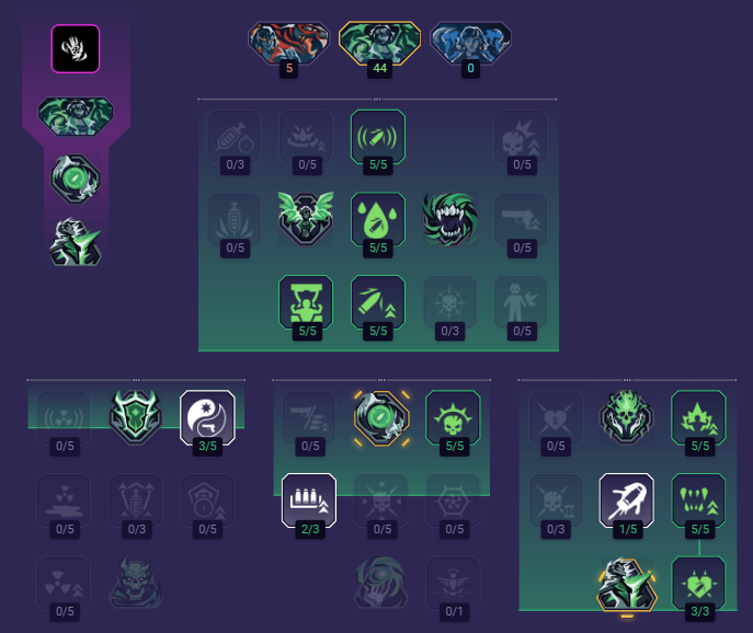 Vex bloomreaper gun gal skill tree