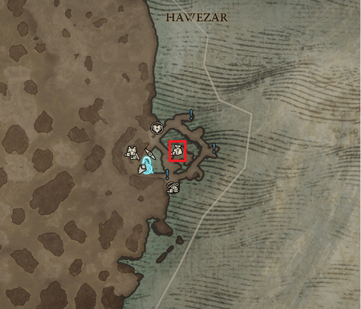 hawezar backwater location