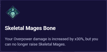skeletal mage bone