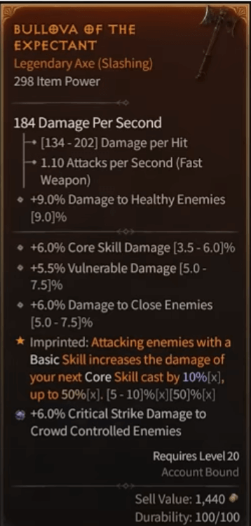 bullova of the expectant