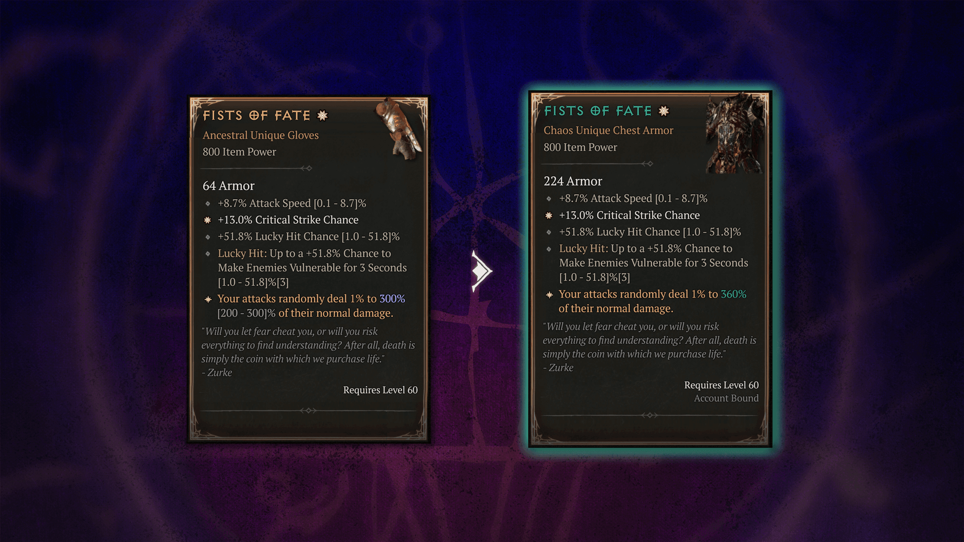 diablo 4 season 10 chaos armor comparison