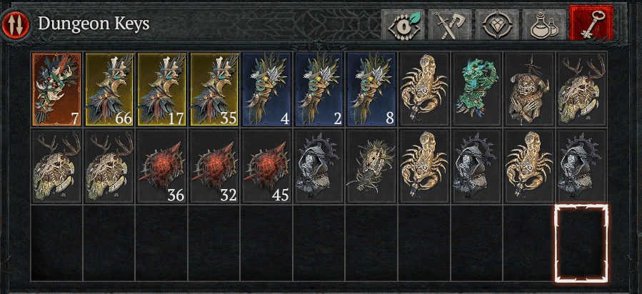 diablo 4 dungeon keys