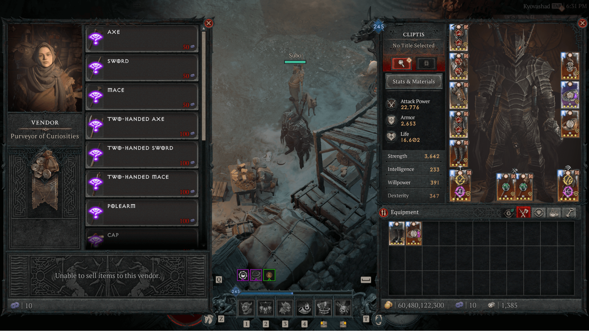diablo 4 purveyor of curiosities