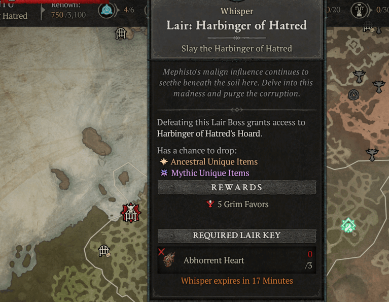 lair: harbinger of hatred