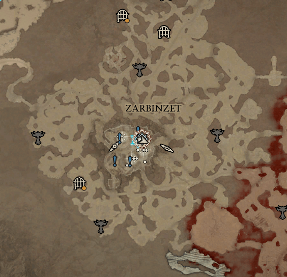 infernal hordes questline map