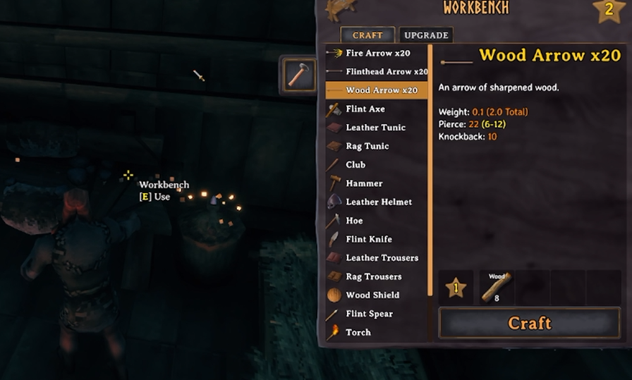 Valheim Workbench