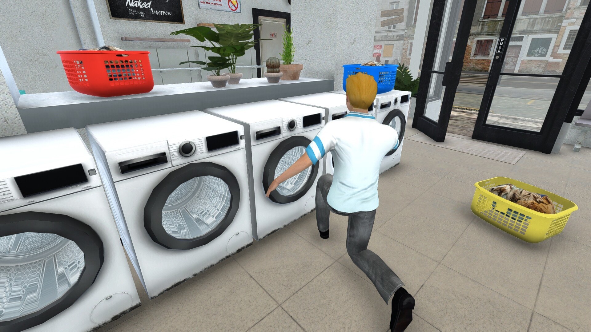 Laundry Store Sim