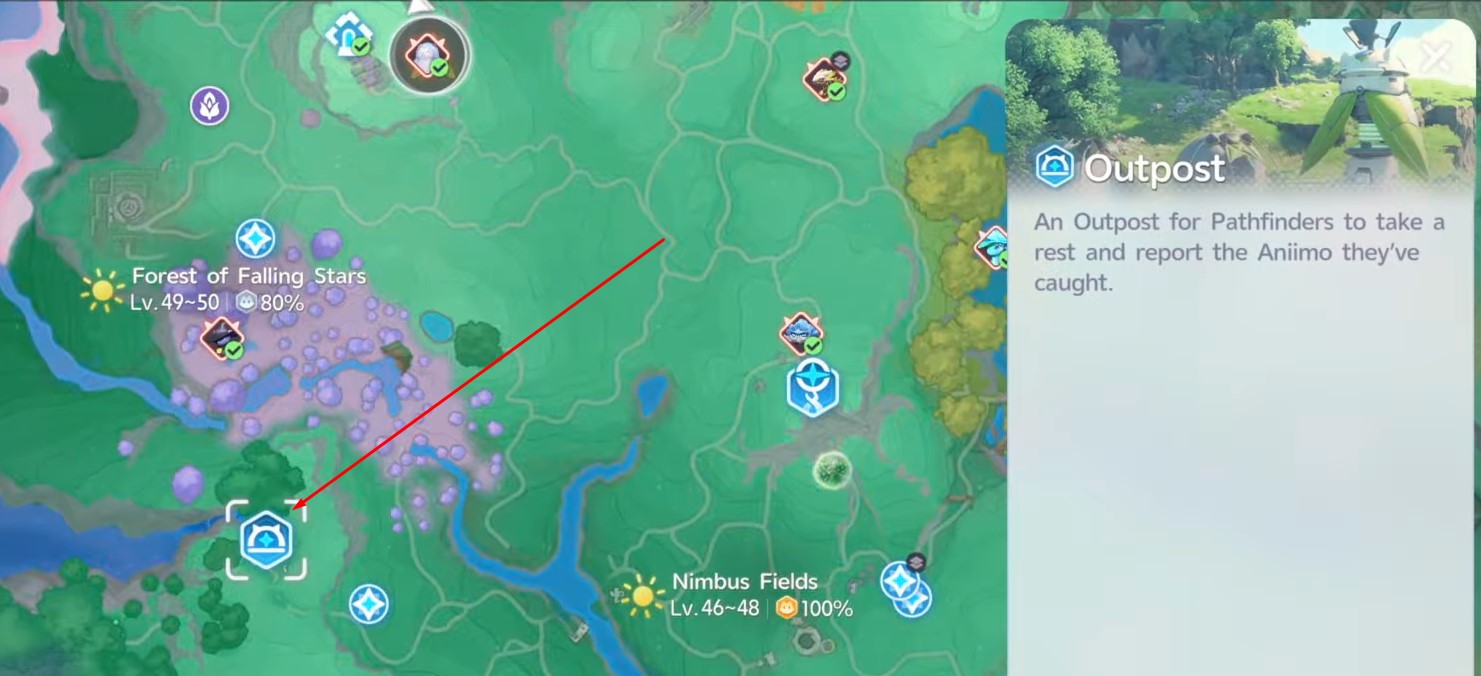 Output Location