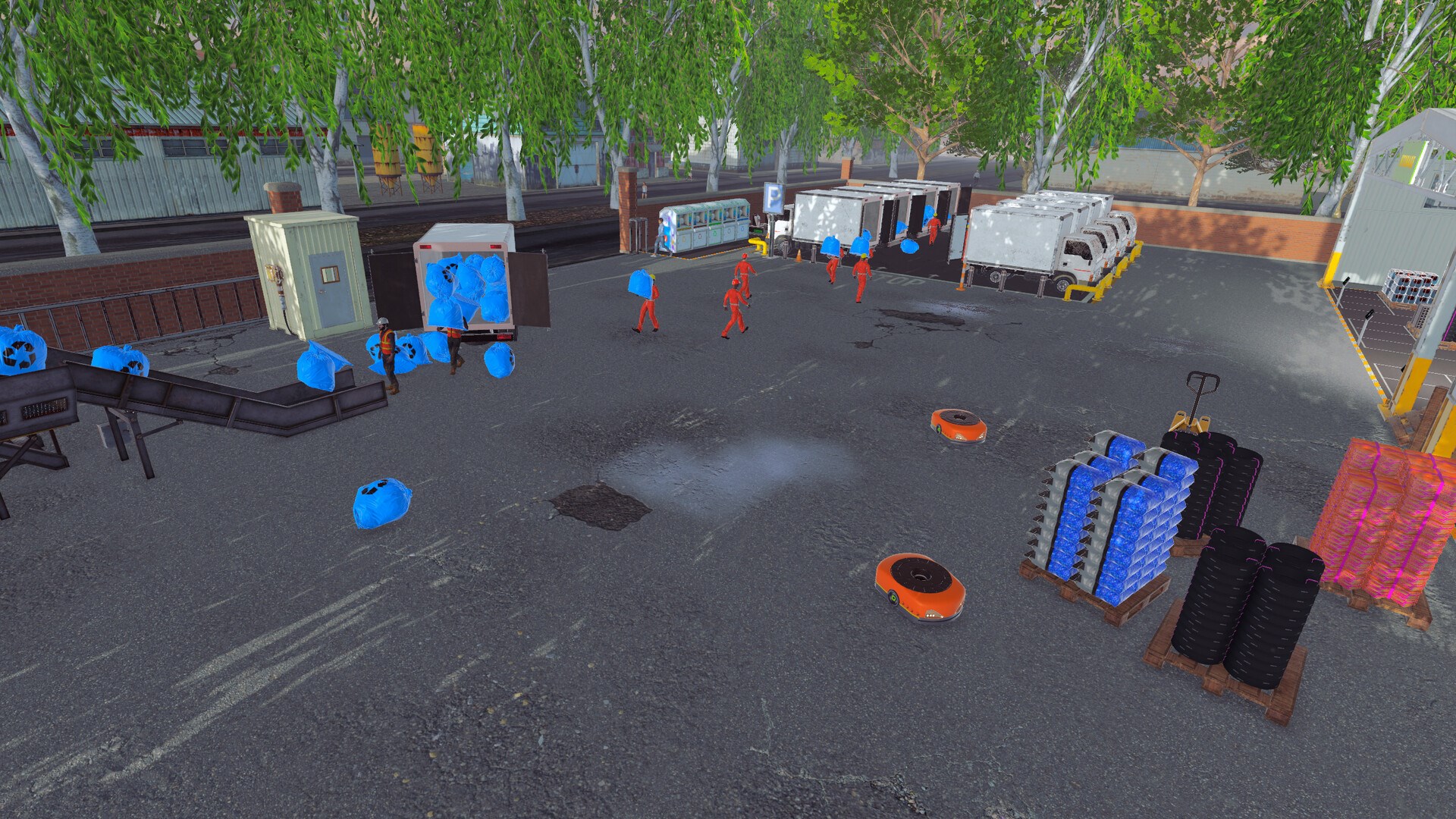 Recycling Center Sim