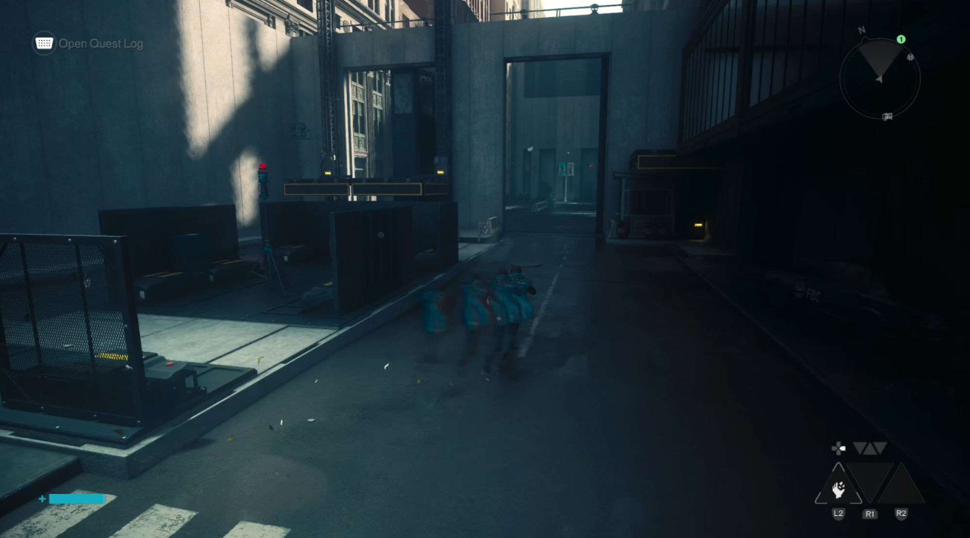 Dylan walking through city