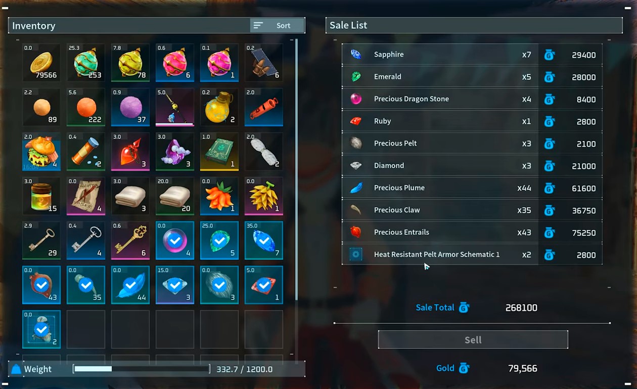 Selling Stuff to Merchant
