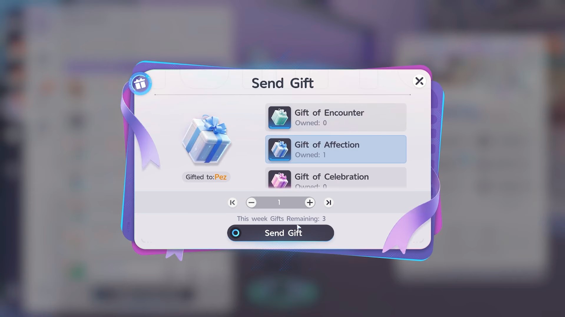 Sending a Gift