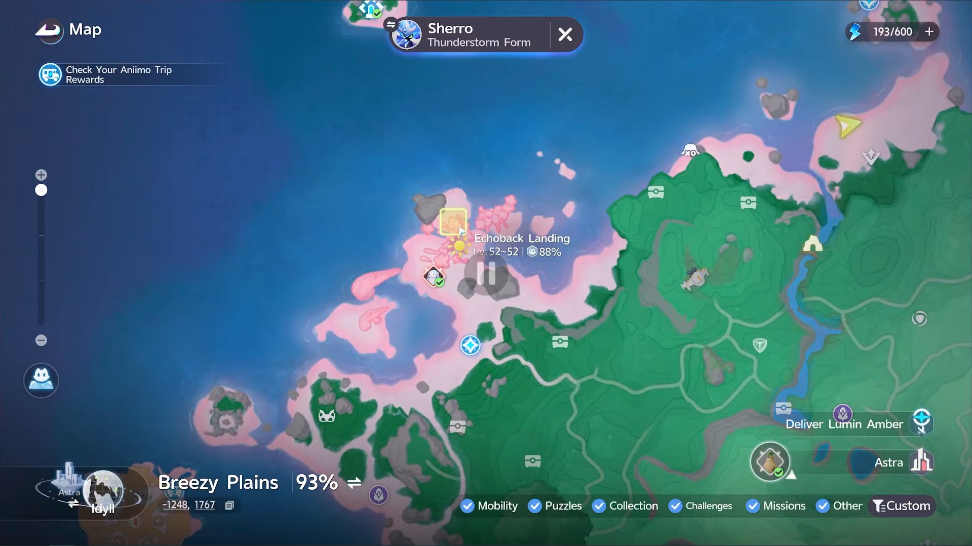 Sherro Location