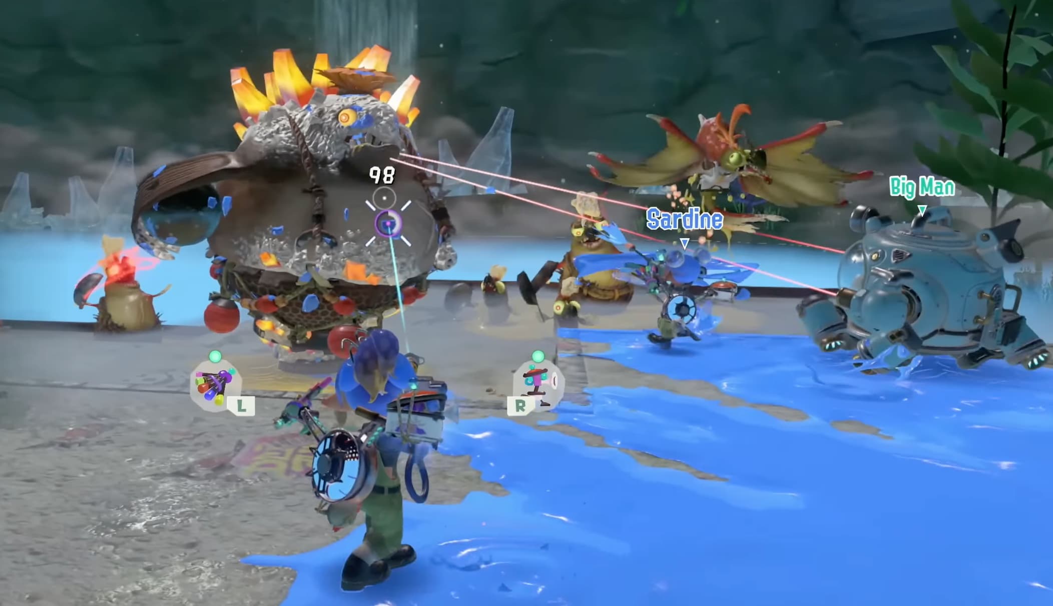 splatoon raiders call for help example