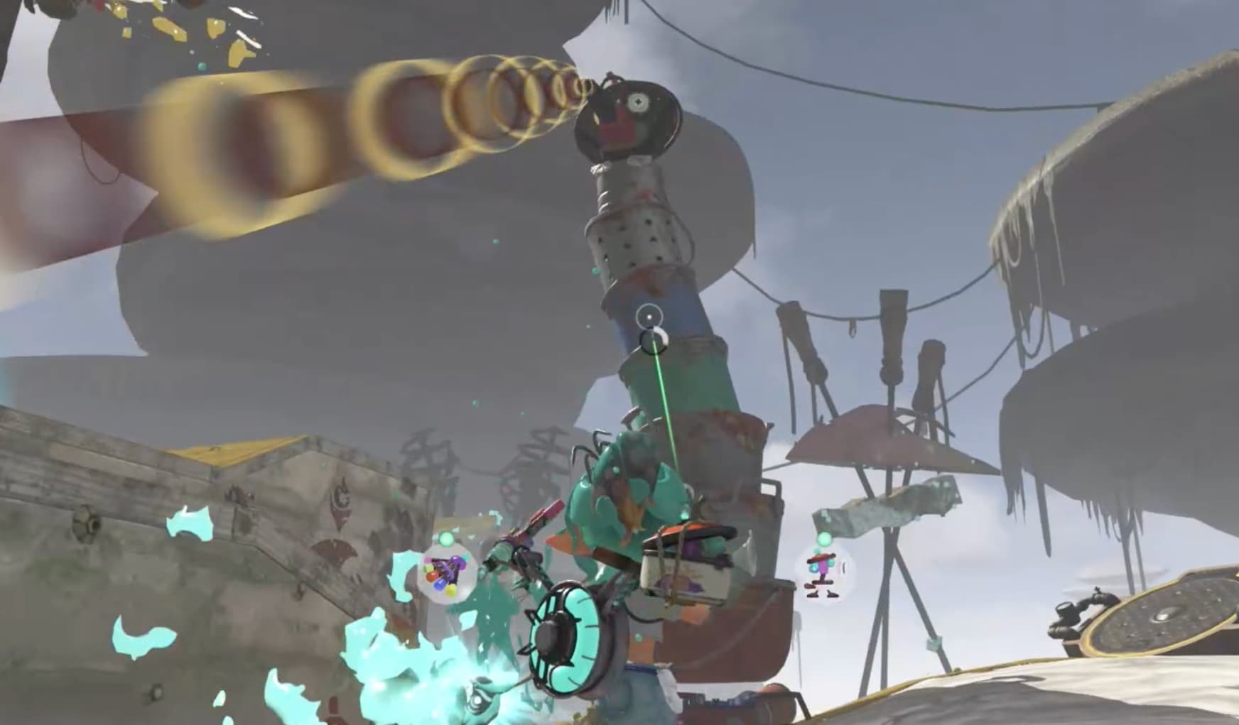 splatoon raiders stinger example
