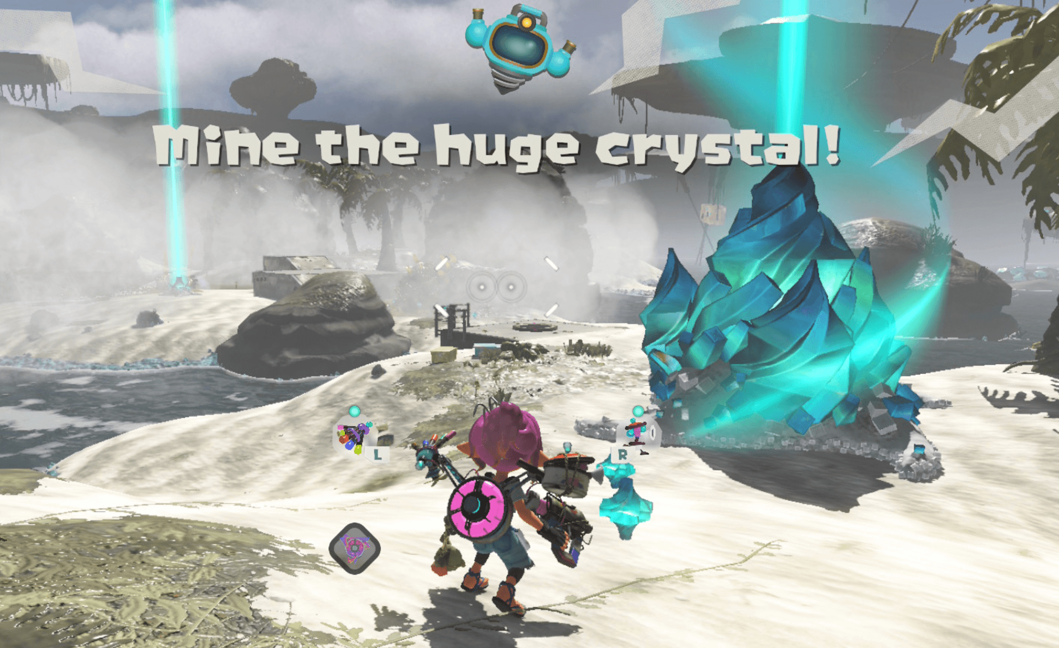 splatoon raiders spirhalite farming beginning
