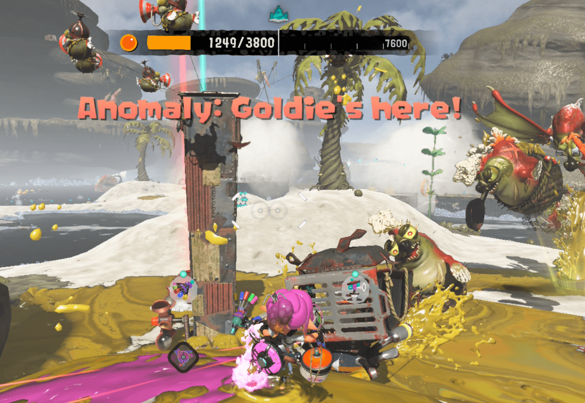 splatoon raiders spirhalite farming anomaly