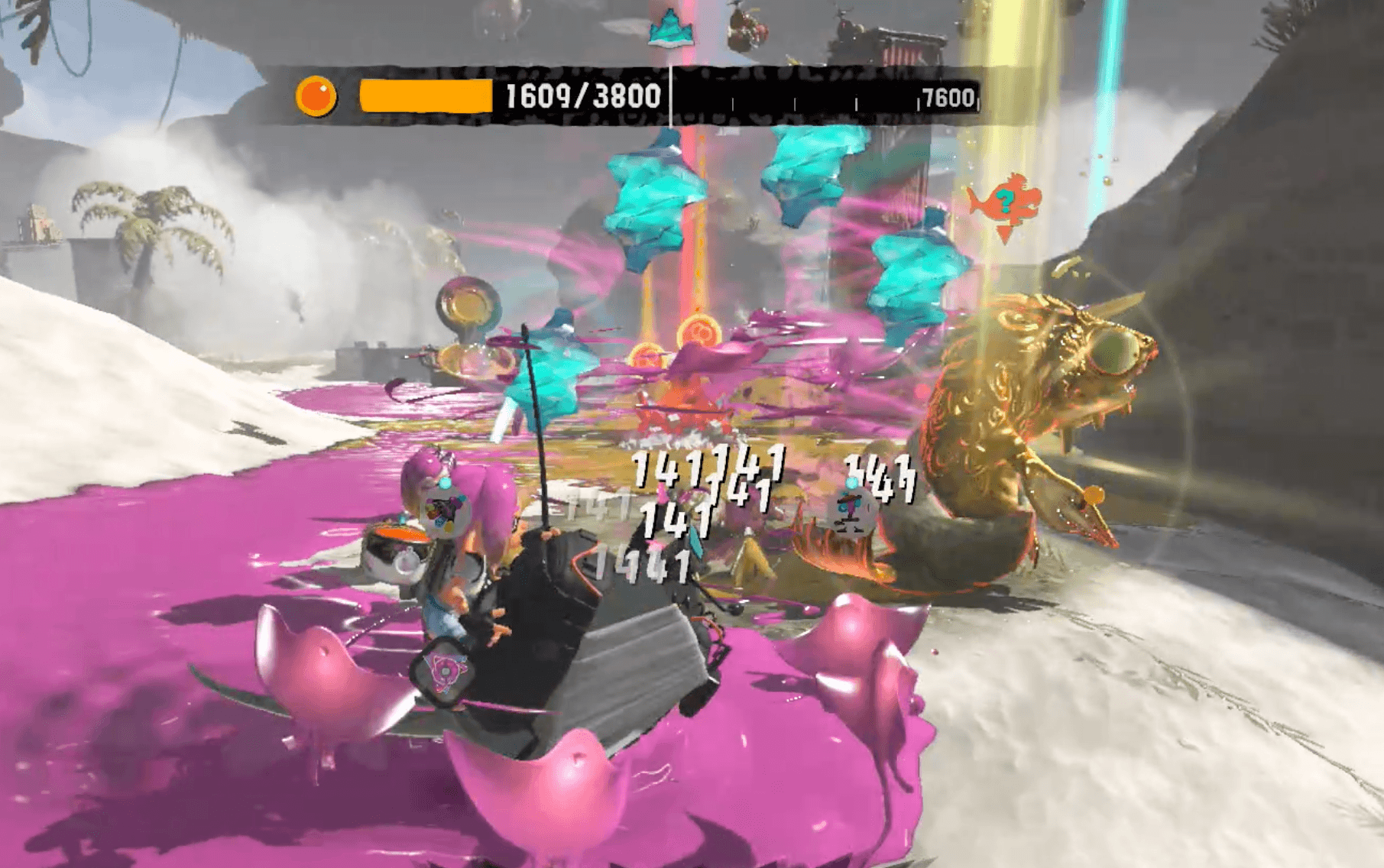 splatoon raiders spirhalite farming goldie