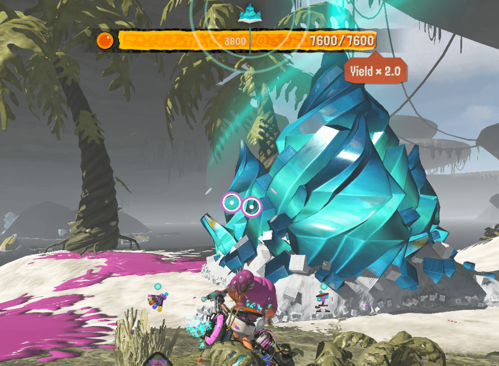 splatoon raiders spirhalite farming 2x yield