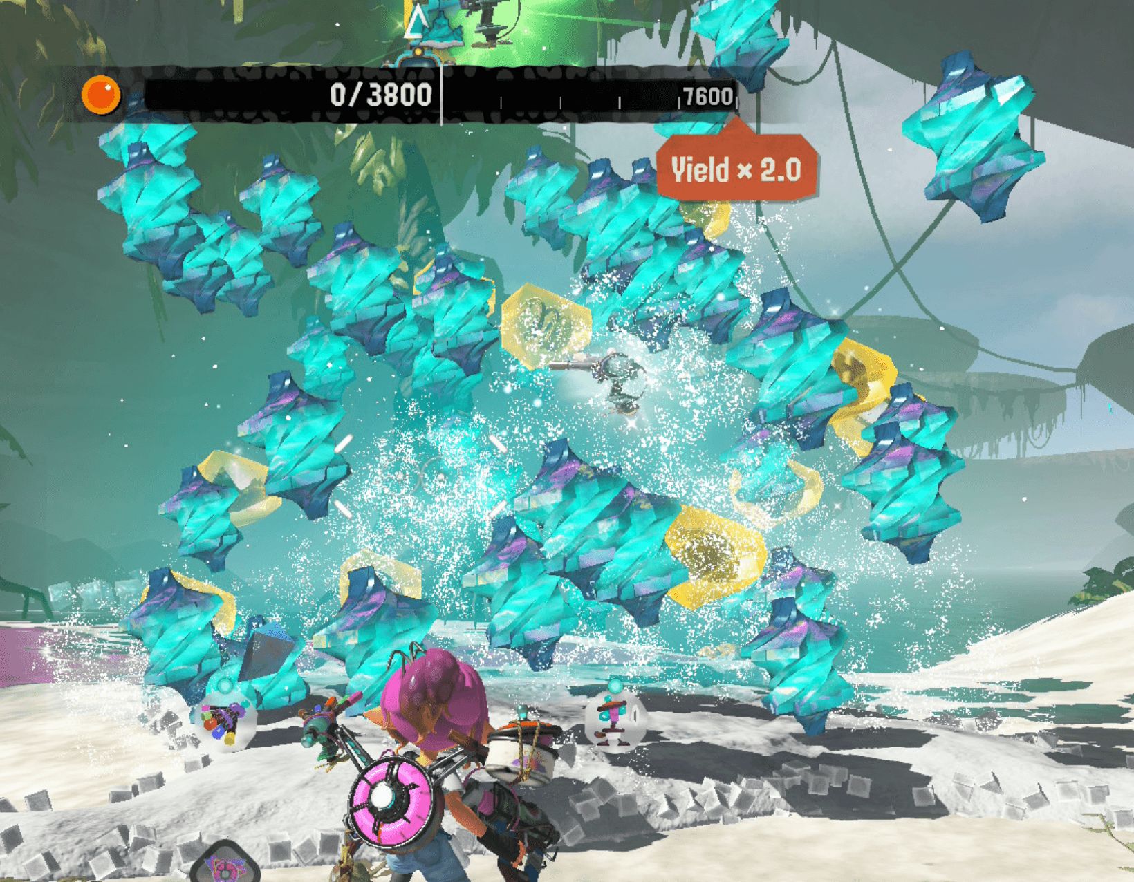 splatoon raiders spirhalite farming ending