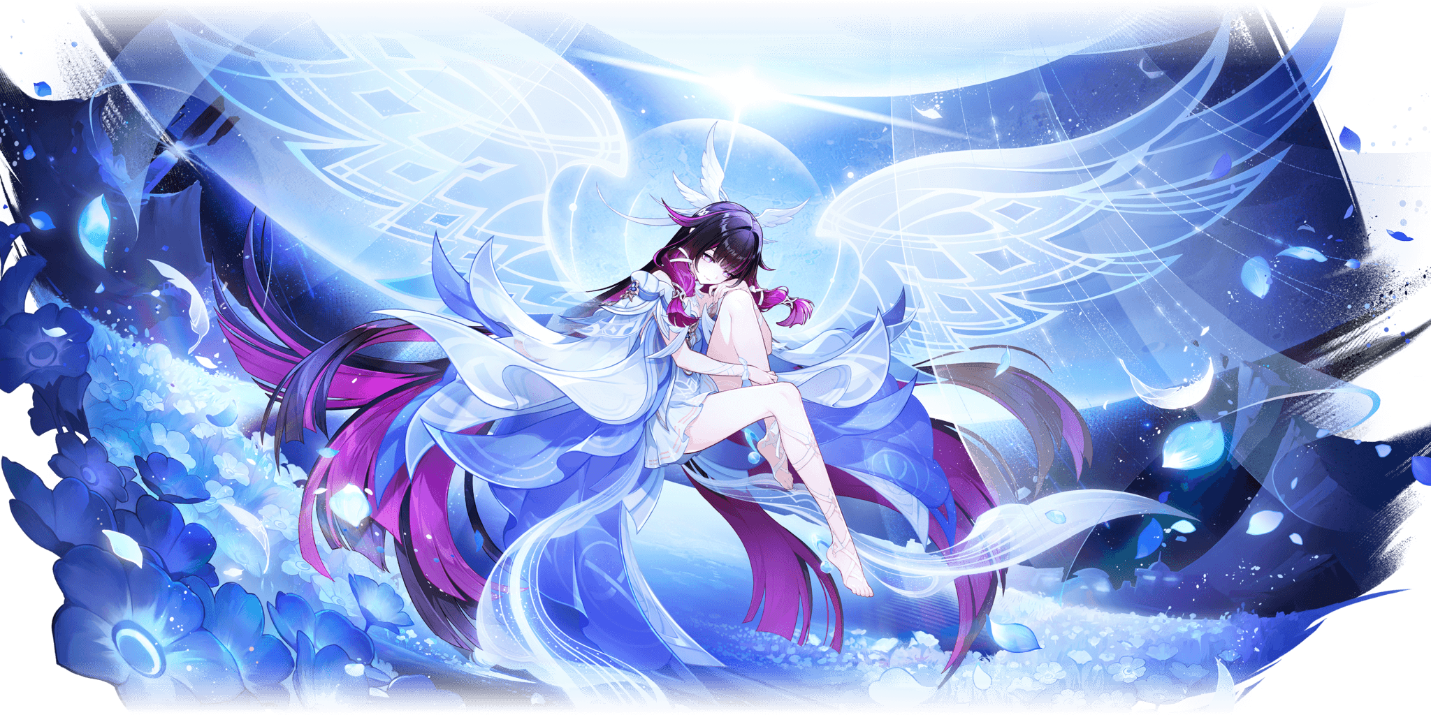 genshin impact columbina portrait