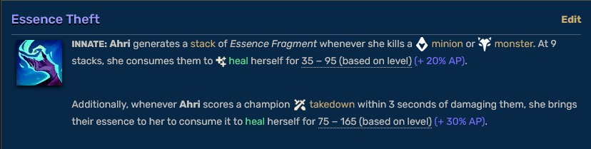 Ahri Passive