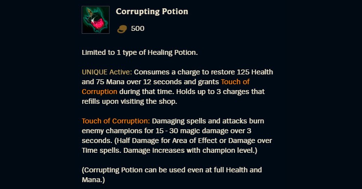 Corrupting Potion