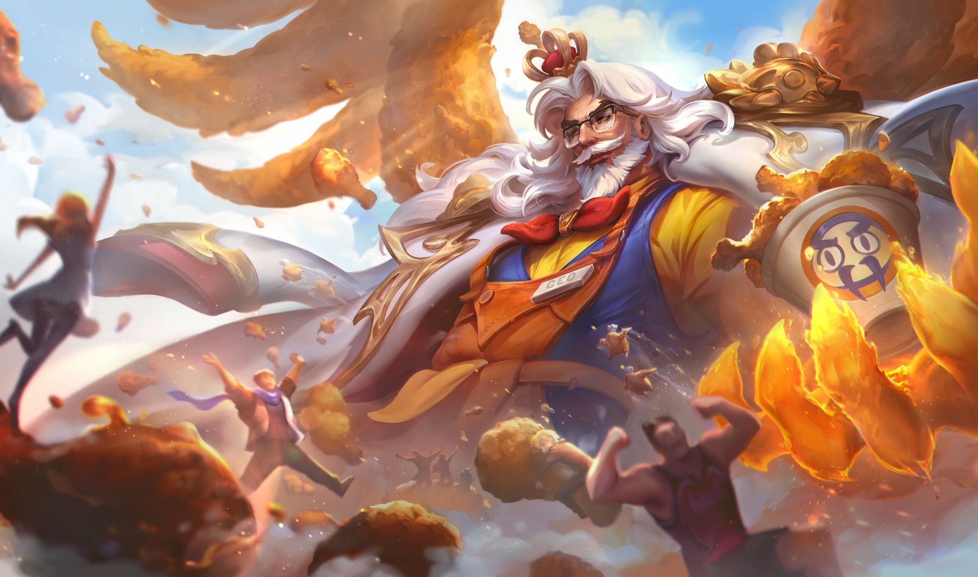 Fried Chicken King Swain