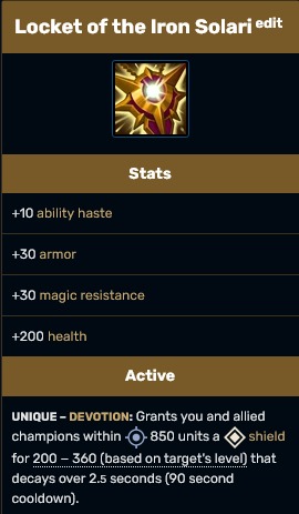 Locket of the Iron Solari