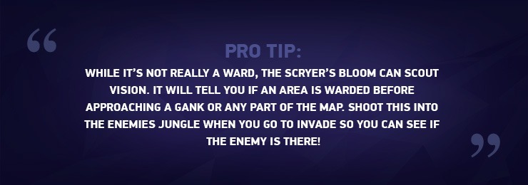 Scryer's Bloom Advice