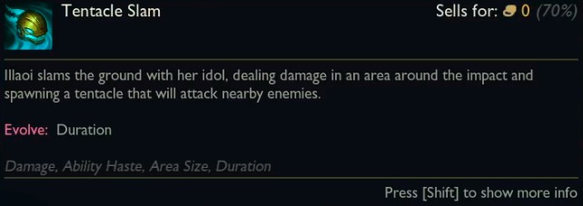 Illaoi Tentacle Slam