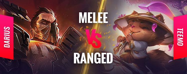 melee vs ranged
