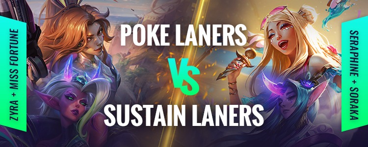 poke lanes vs sustain lanes