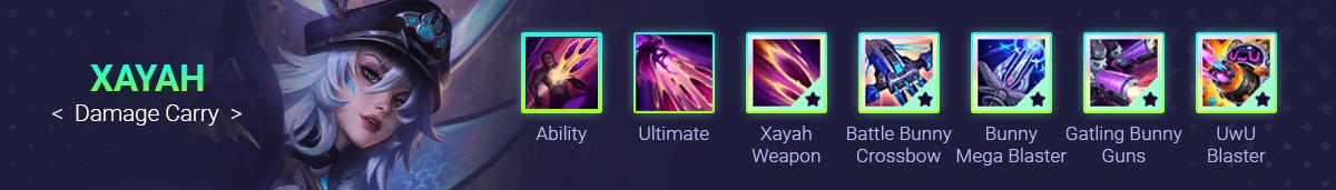 Xayah Build Crop