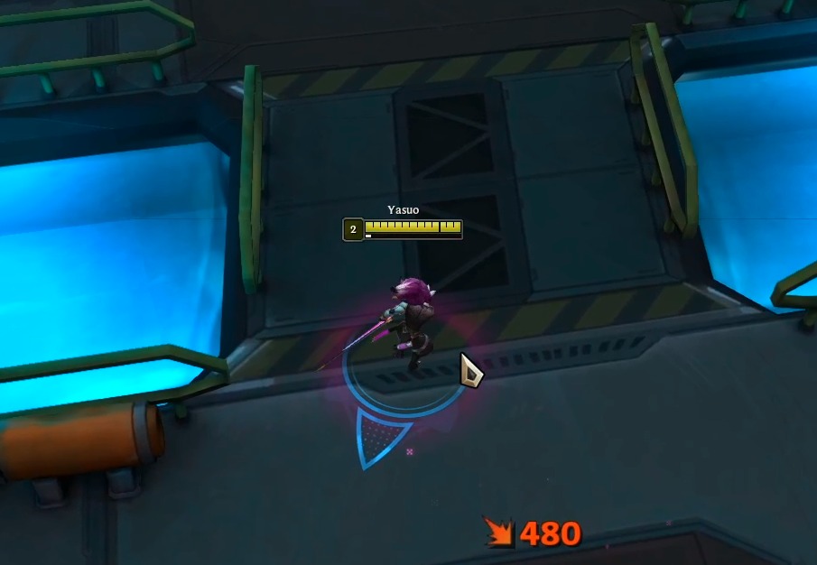 Yasuo Stuck in a Choke Point