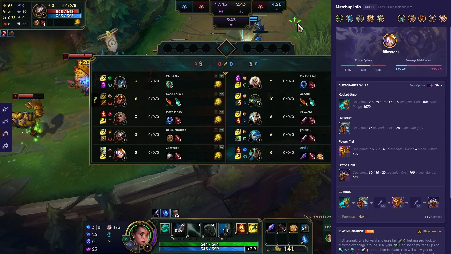 blitz overlay