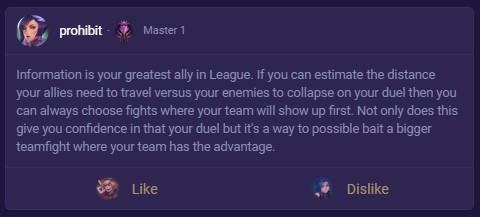 Duel Advice