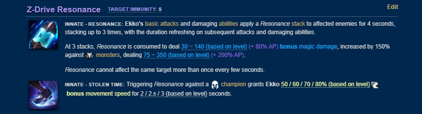 Ekko Passive