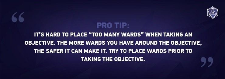 pro tip for warding