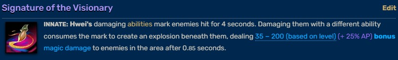 Hwei Passive