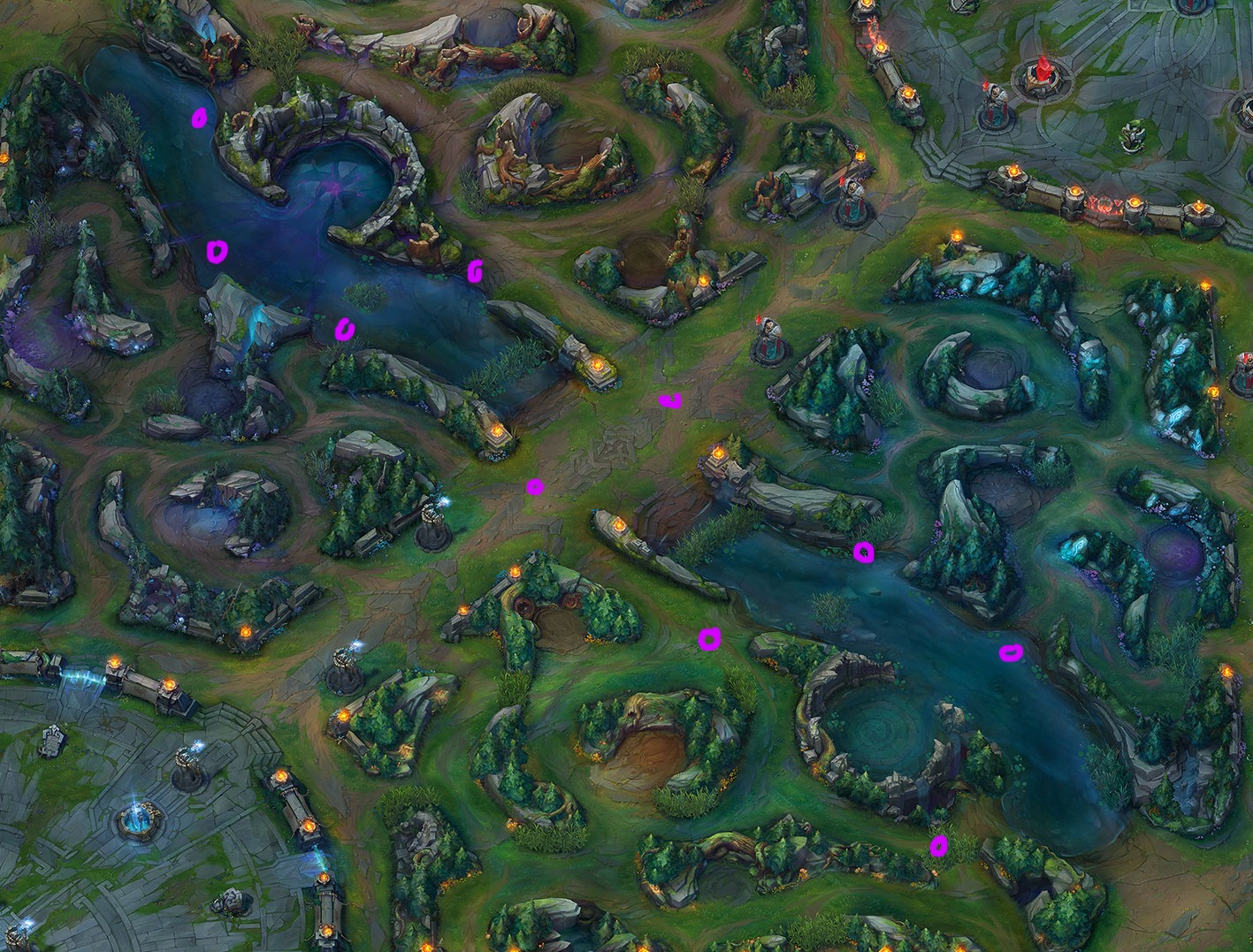 Level 1 Positioning in LoL