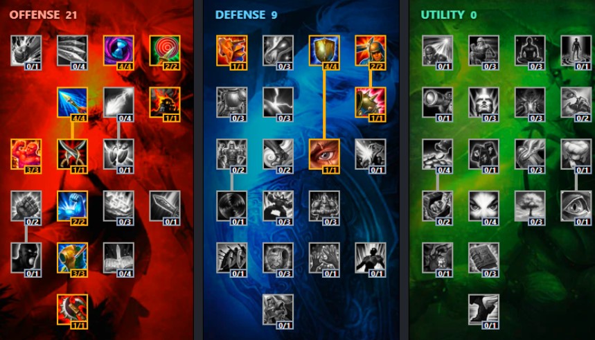 lee sin masteries