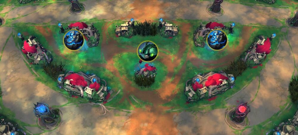 Nexus Blitz Jungle Camps