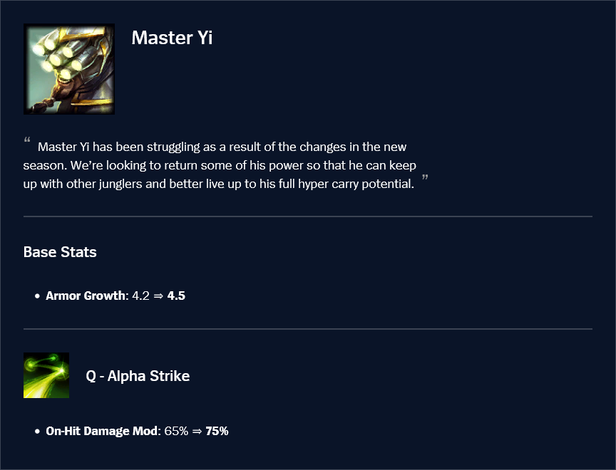 master yi