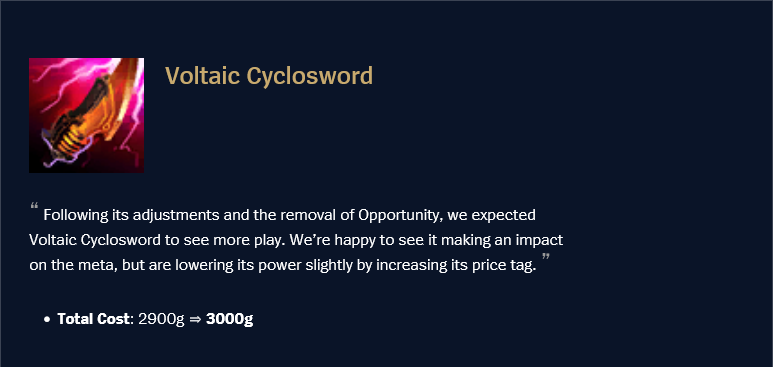 Voltaic Cyclosword