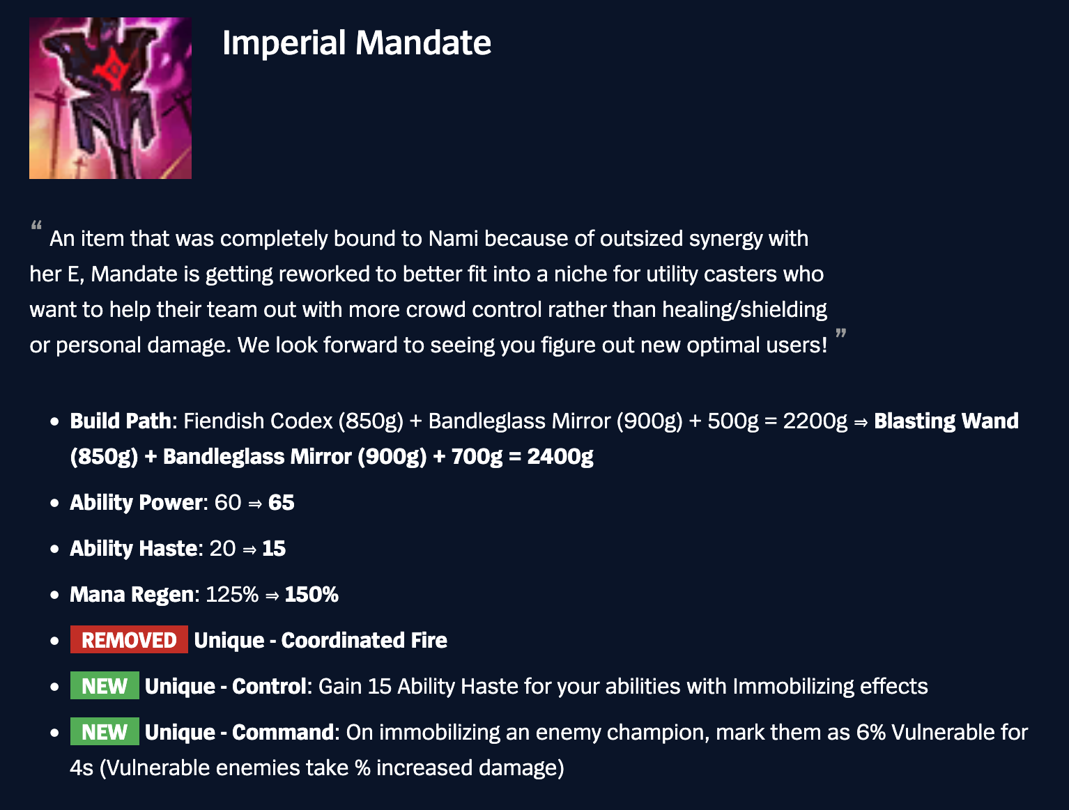 Imperial Mandate